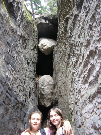 V prachovských skalách